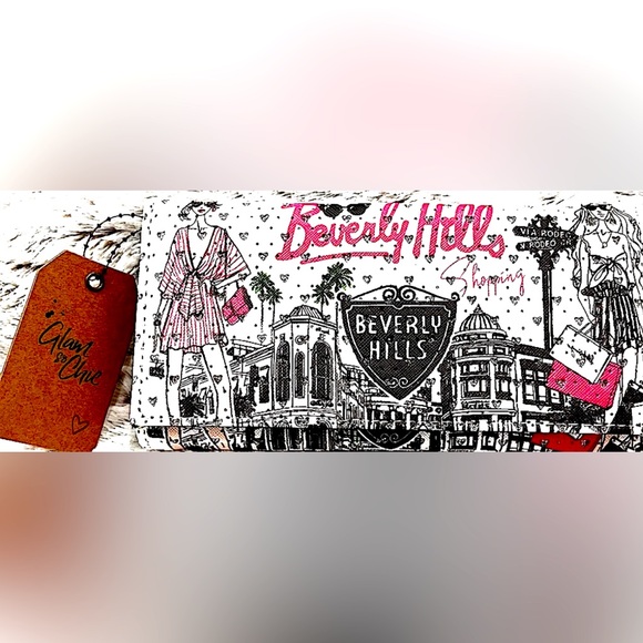 Glam So Chic Sparkly Los Angeles Beverly Hills
Large Wallet NWT - Picture 1 of 4